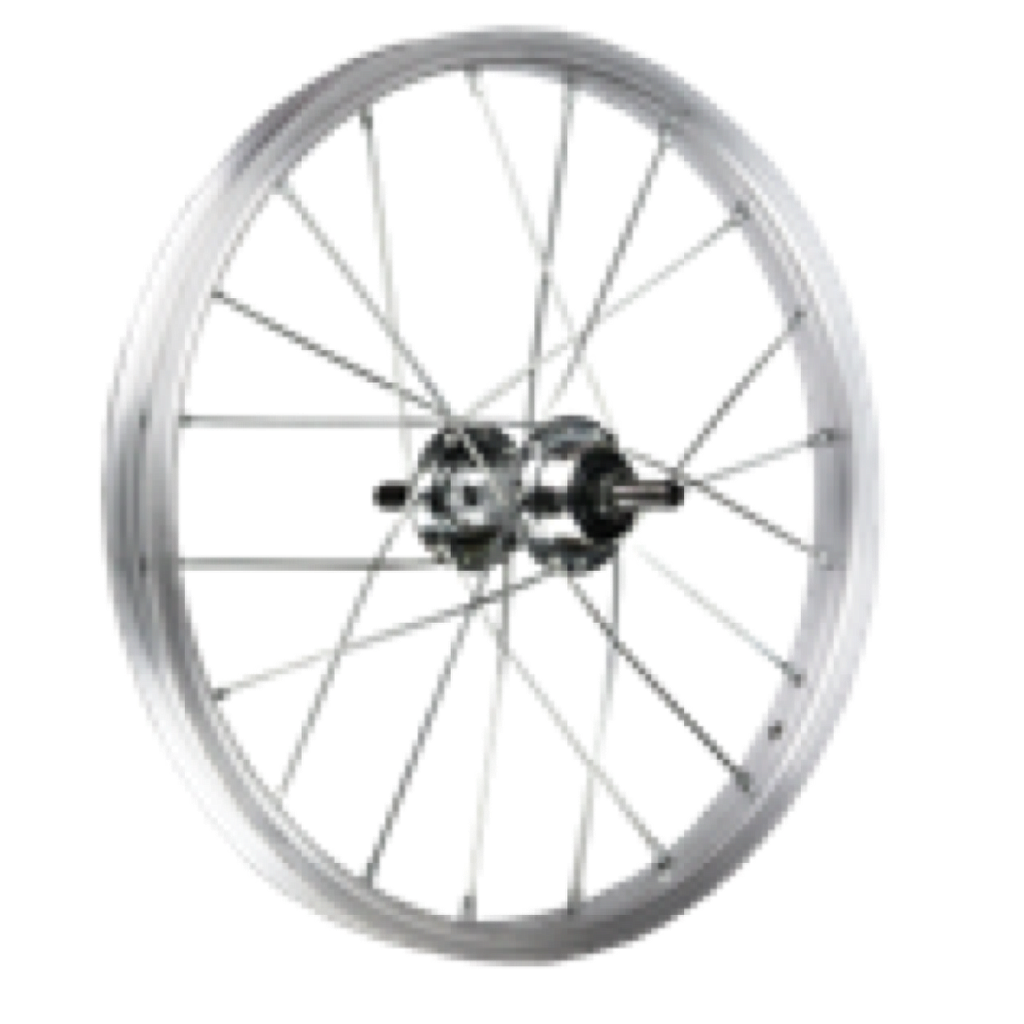 ALLOY FRONT WHEEL SILVER 14 X 1.75