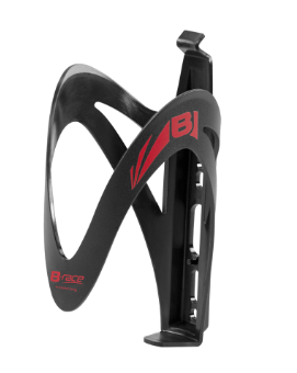 B-RACE BOTTLE CAGE  BLACK/RED