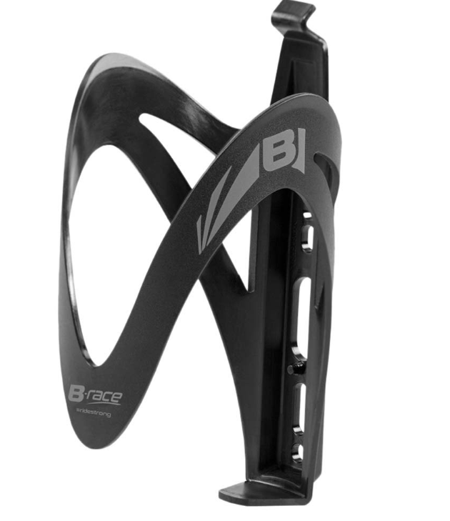 B-RACE BOTTLE CAGE  BLACK/GREY