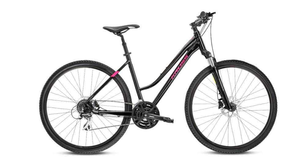 KROSS EVADO 4.0D BLACK /PINK17&quot;