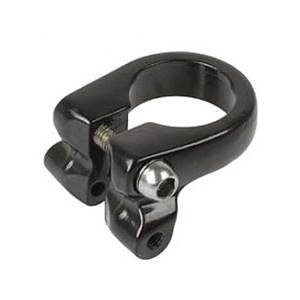 SEAT CLAMP WITH CARRIER FITTING 28.6 mm BLACK