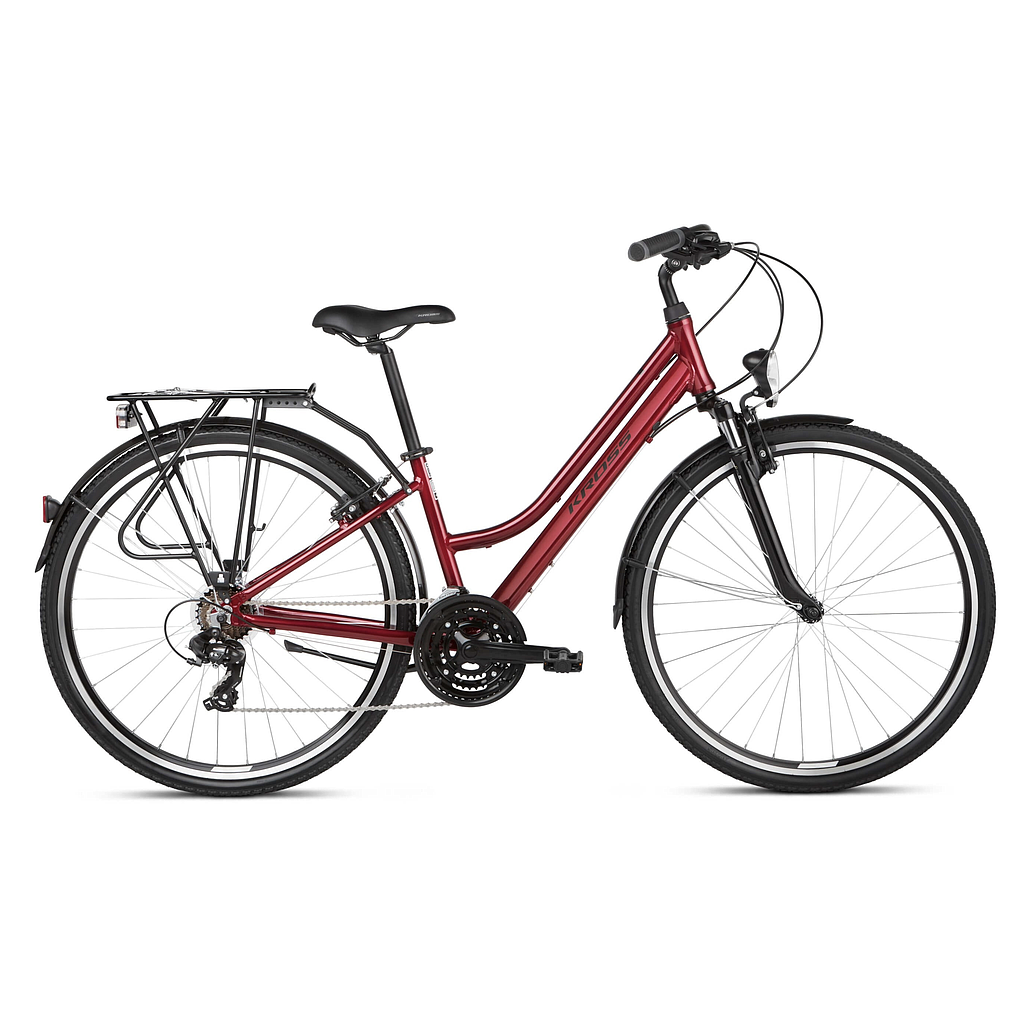 KROSS TRANS 1.0 D RUBY/BLACK 17&quot;