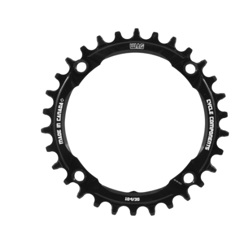 ** WAG CHAINRING SNAGGLETOOTH BCD 104 mm 4-BOLT 1 X 11/12S- 36 TEETH/BLACK