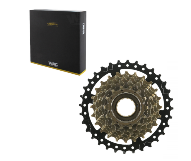 **WAG MEGADRIVE 7 SPEED INDEX FREEWHEEL 14-32T