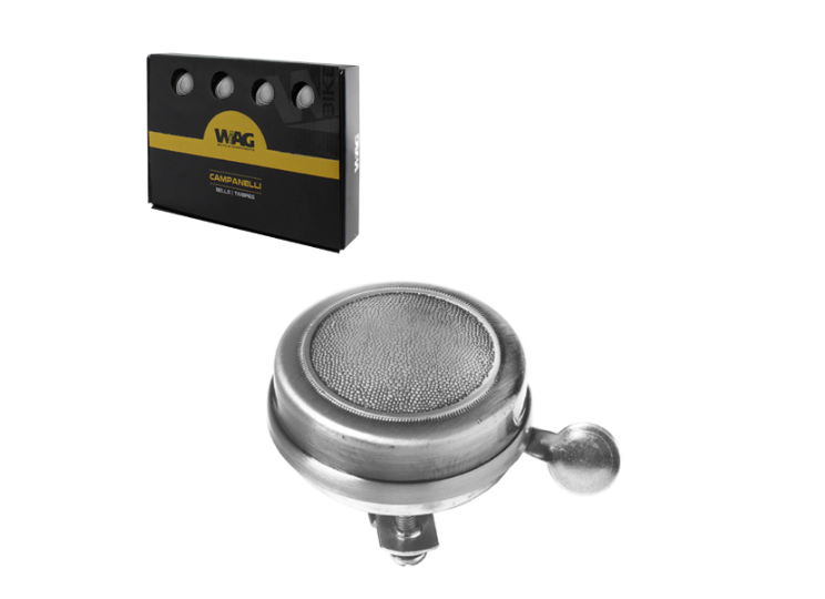 **WAG OLD STYLE -STEEL FINISH BELL (12 PER BOX)