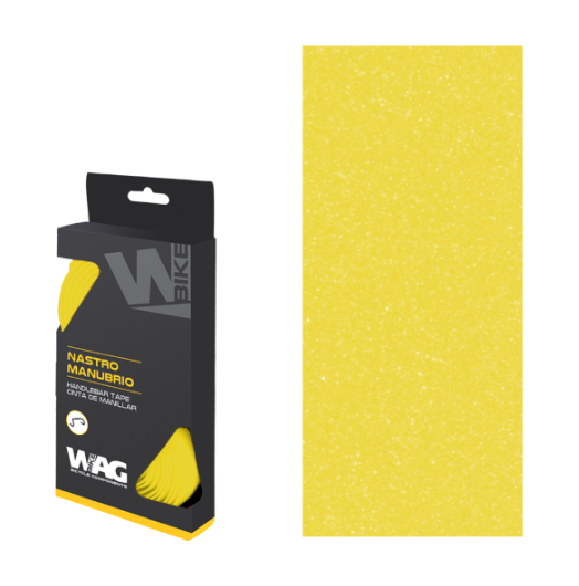 WAG BASIC HANDLEBAR TAPE &amp; PLUGS YELLOW