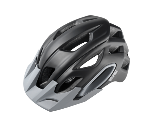 WAG OAK HELMET BLACK/GREY L (60-64)
