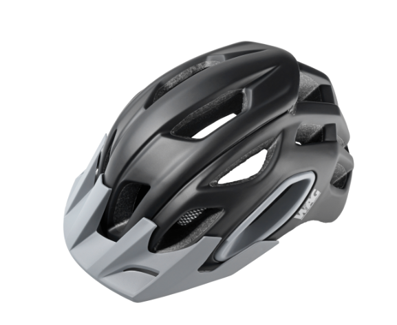 **WAG OAK HELMET BLACK/GREY L (60-64)