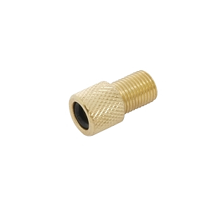 ** PRESTA TO SCHRADER VALVE BRASS ADAPTER  (PKT 10)