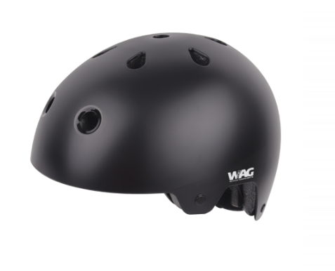 WAG SLOPE STYLER HELMET BLACK L (58-61)