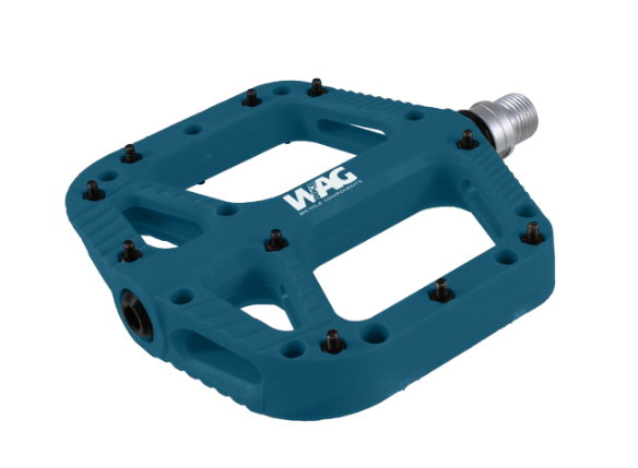 **WAG FLAT MTB PEDALS PETROL