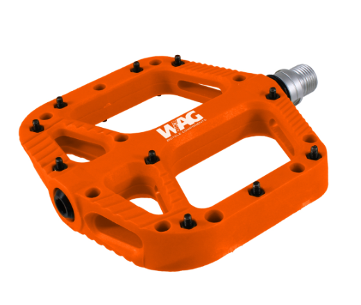 **WAG FLAT MTB PEDALS ORANGE