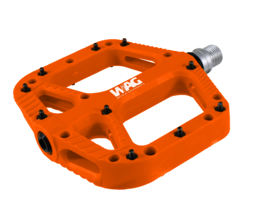 WAG FLAT MTB PEDALS ORANGE