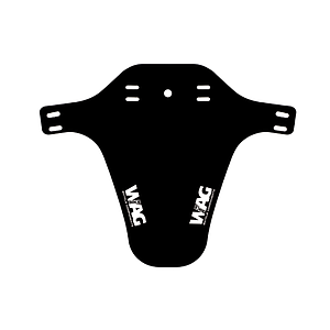 WAG FRONT MUDGUARD BLACK WHITE