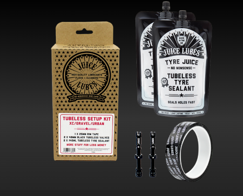 **JUICE LUBES TUBELESS SET UP KIT ROAD/GRAVEL