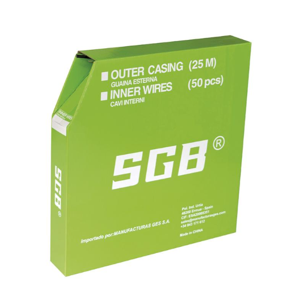 **SGB 5mm BRAKE CASING 25 M BLACK