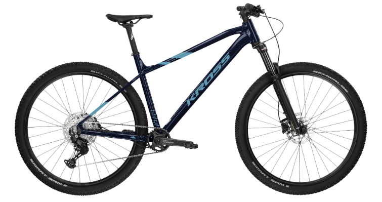 KROSS LEVEL 5 S 29ER WHEEL(17&quot;) NAVY BLUE/LIGHT BLUE /GLOSSY