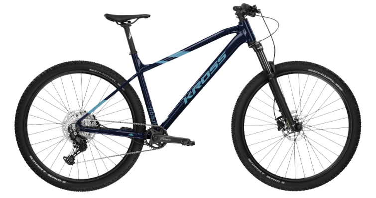 KROSS LEVEL 5 S 29ER WHEEL(19&quot;) NAVY BLUE/LIGHT BLUE /GLOSSY