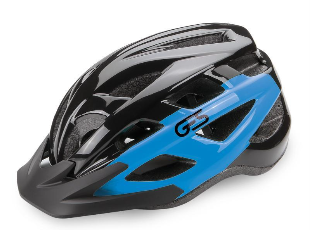 **GES VARIK HELMET BLACK/BLUE L (58-61)