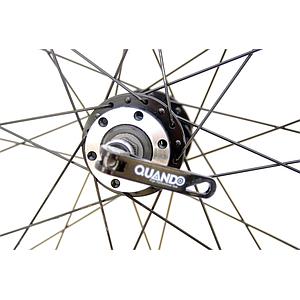 27.5 FRONT WHEEL 6 BOLT DISC BRAKE  BLACK QR