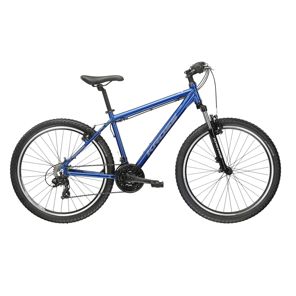 KROSS HEXAGON 1.0 BLUE/SILVER/GLOSS S 26" WHEEL(19")