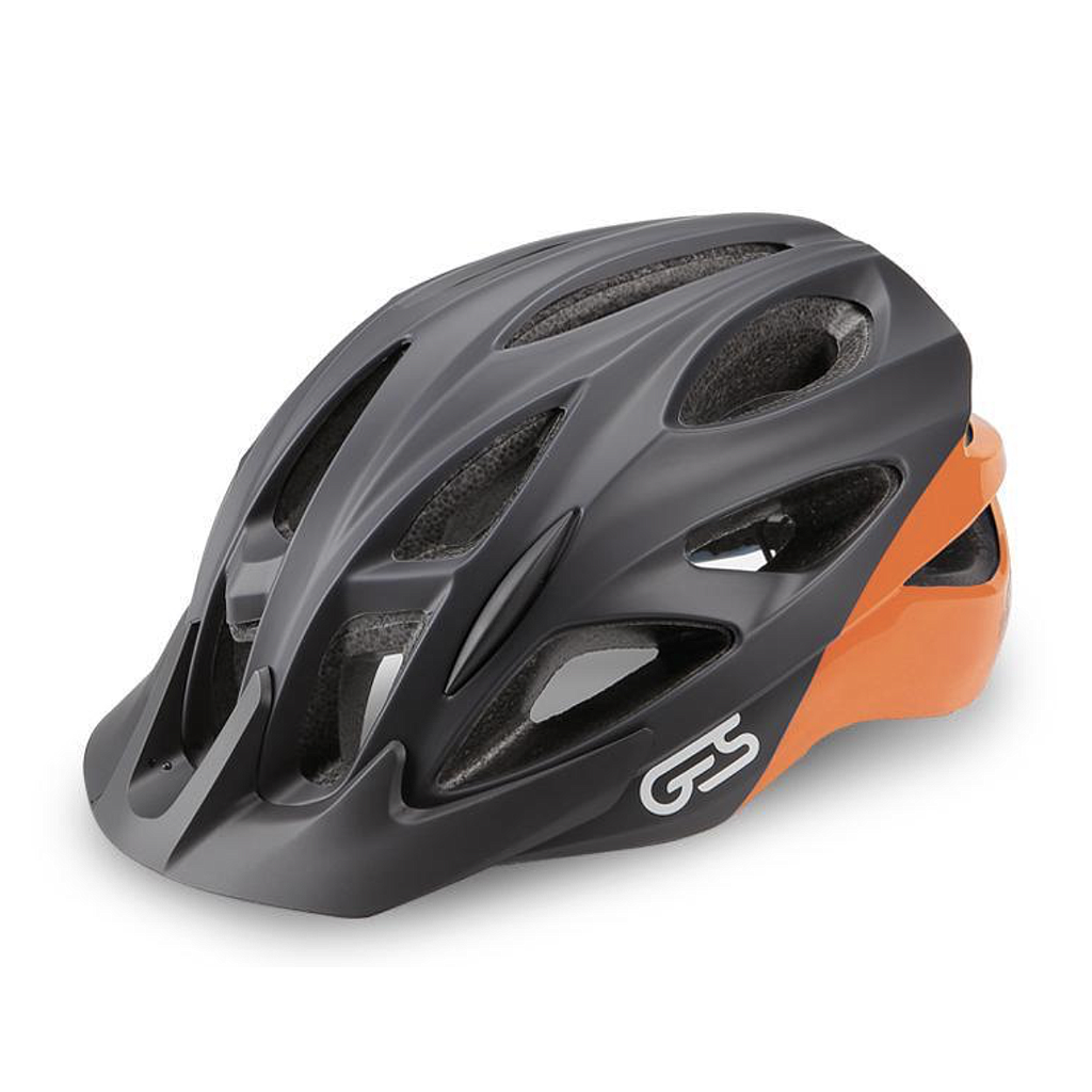 **GES REVO HELMET BLACK/ORANGE L (58-61)