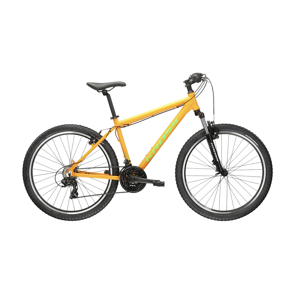 KROSS HEXAGON 1.0 ORANGE/GREEN/GLOSS XS 26&quot; WHEEL(14&quot;)