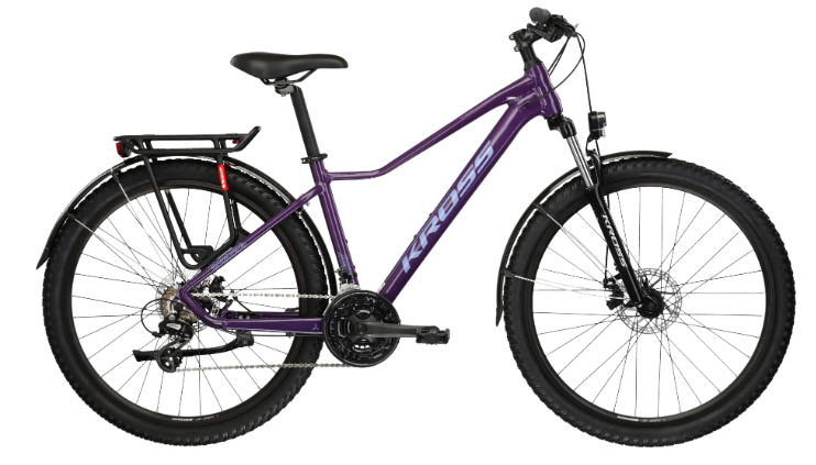 KROSS LEA 2.0 EQ 29 ER&quot; WHEEL (17&quot;)PURPLE/PURPLE/GLOSSY