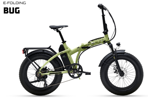 **ADRIATICA BUG FOLD 20&quot; (FOLDING)  E-BIKE GREEN