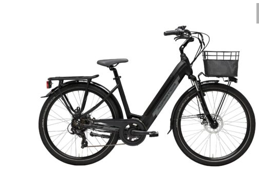 **ADRIATICA E1 26&quot; LADY E-BIKE BLACK