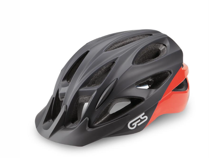 **GES REVO HELMET BLACK/RED L (58-61)