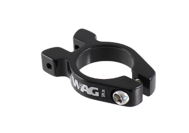 WAG SEAT CLAMP WITH CARRIER FITTING 31.8MM BLACK
