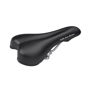 SELLA SAN REMO MANS SADDLE BLACK