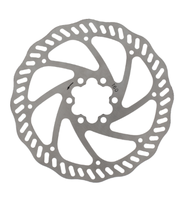 WAG 203mm 6 BOLT DISC BRAKE ROTOR, SILVER