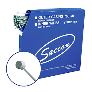 SACCON STAINLESS STEEL  BRAKE INNER BARREL CABLES 2300mm WORKSHOP (100)