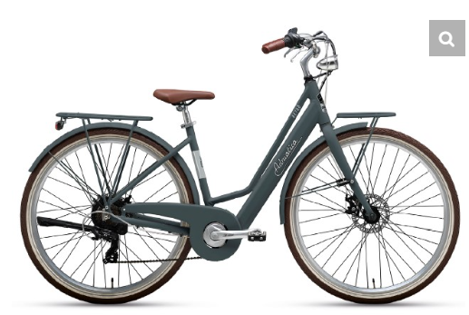 **ADRIATICA E-RETRO 28" LADY E-BIKE GREY