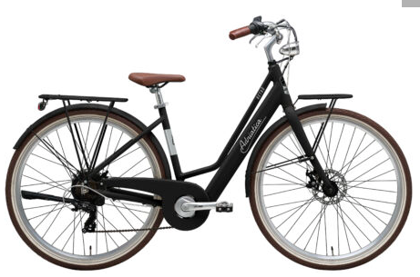 **ADRIATICA E-RETRO 28&quot; LADY E-BIKE BLACK