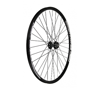 **26" FRONT 6 BOLT DISC QR  WHEEL  BLACK