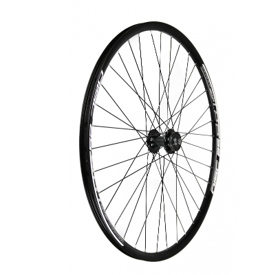 **26&quot; FRONT 6 BOLT DISC QR  WHEEL  BLACK