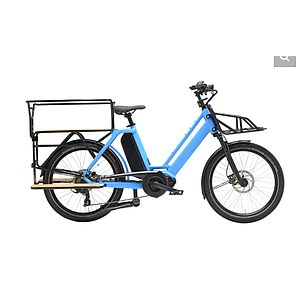 **ADRIATICA CARGO LONGTAIL 24" E-BIKE BLUE