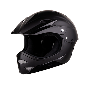 FORCE DOWNHILL HELMET BLACK (54-58)