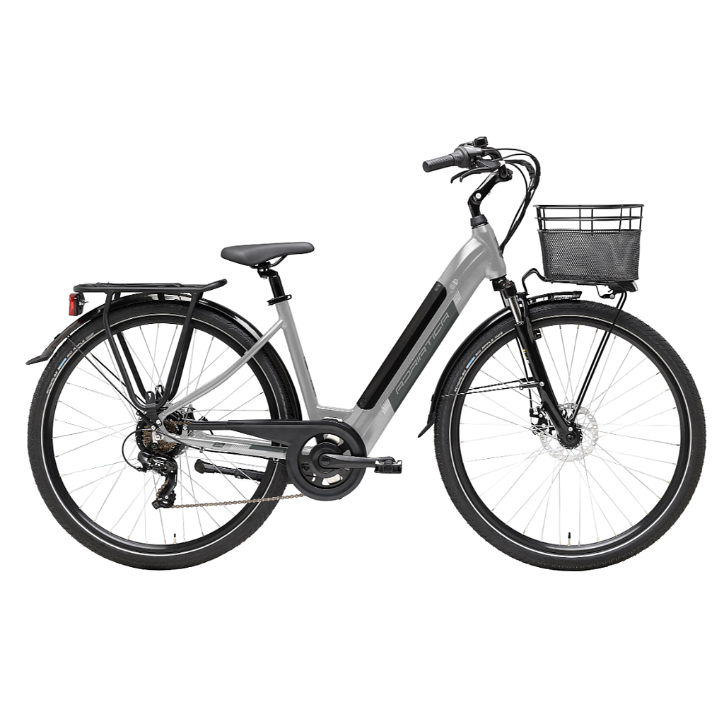 **ADRIATICA E1 28" LADY E-BIKE MATT BLACK