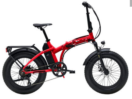 **ADRIATICA BUG FOLD 20&quot; (FOLDING)  E-BIKE RED HYDRAULIC BRAKES