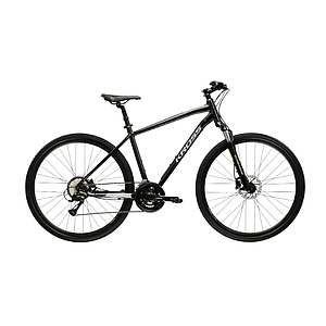 KROSS EVADO 4.0 M BLACK/SILVER/GLOSSY 23"