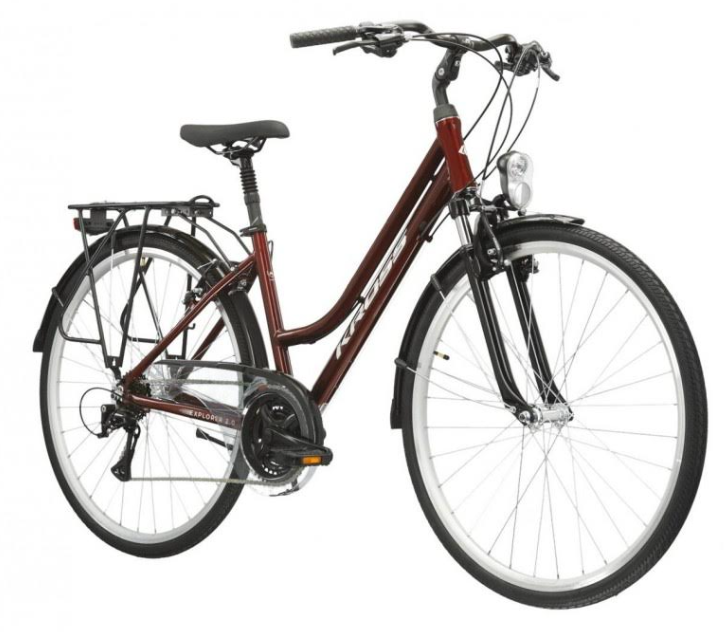 KROSS EXPLORER LADY'S 17&quot;RUBY/SILVER/GLOSSY