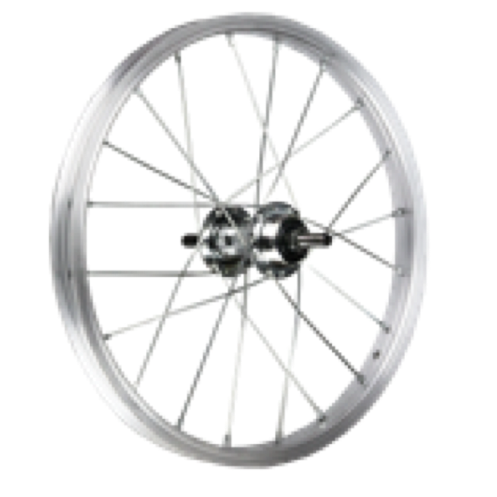 ALLOY FRONT WHEEL SILVER 16 X 1.75