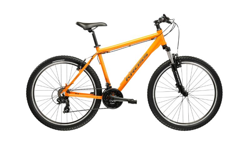 KROSS HEXAGON 1.0 ORANGE/GRAPHITE/GLOSSY XS 26&quot; WHEEL(14&quot;)