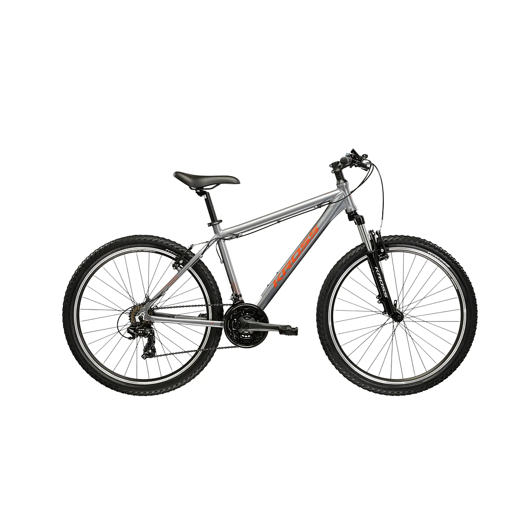 KROSS HEXAGON 1.0 GRAPHITE/ORANGE/GLOSSY S 26" WHEEL(17")