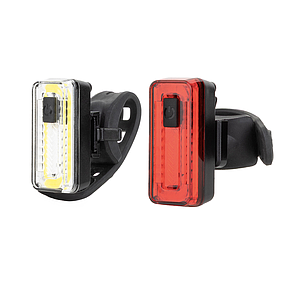 **FORCE BINE USB LIGHT SET FR 40LM RE 10LM