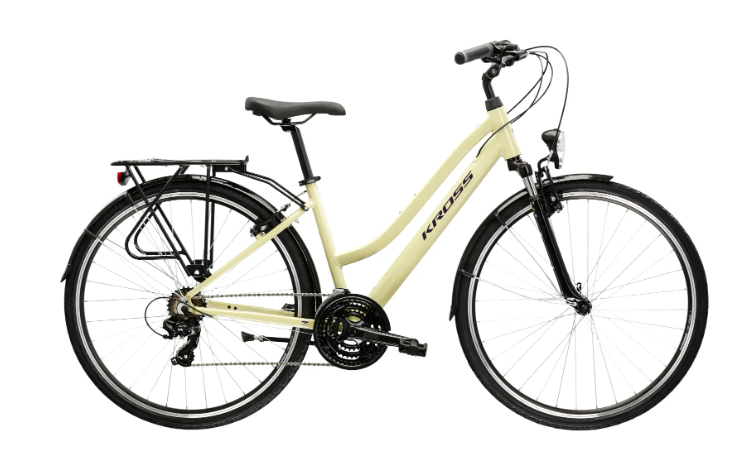 KROSS TRANS 1.0 D LADY'S BIEGE /PURPLE/GLOSS 19"